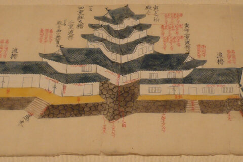 尼崎城分間絵図