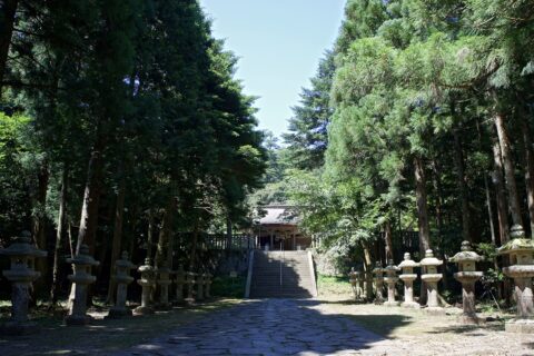 鳥取東照宮（樗谿神社）。所在地は鳥取県鳥取市。