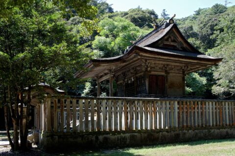 鳥取東照宮（樗谿神社）。所在地は鳥取県鳥取市。
