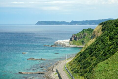 ​積丹岬。所在地は北海道積丹町。