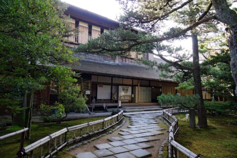 At Seisonkaku in Kanazawa, Ishikawa prefecture, Japan.
