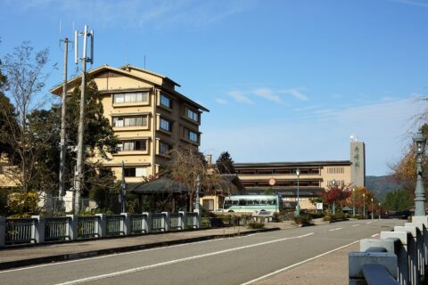 湯涌温泉。 所在地は石川県金沢市。