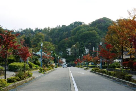 At Yuwaku Onsen in Kanazawa, Ishikawa prefecture, Japan.