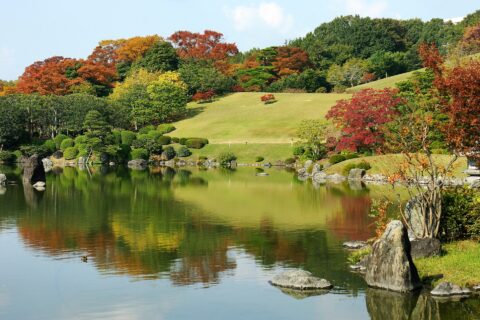 万博記念公園。 所在地は大阪府吹田市。