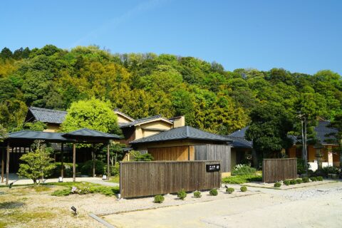 玉造温泉にて。 所在地は島根県松江市。