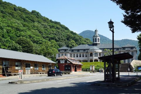 Michinoeki Daiku no sato in Naruto, Tokushima prefecture, Japan.
