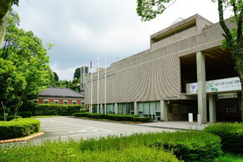 ​山口県立山口博物館。所在地は山口県山口市。