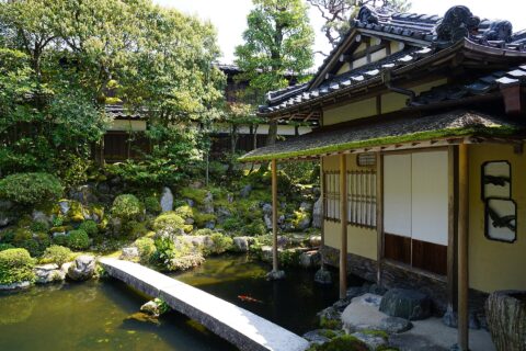 ​智頭宿にある石谷家住宅。所在地は鳥取県智頭町。