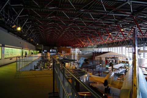 ​青森県立三沢航空科学館にて。 所在地は青森県三沢市。