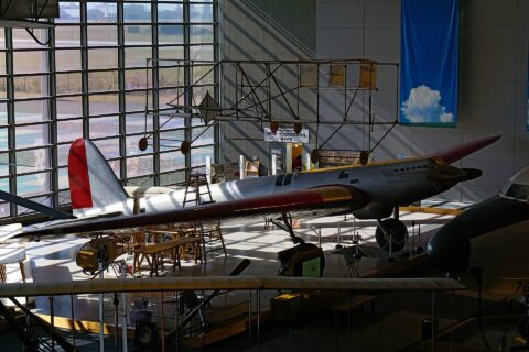 青森県立三沢航空科学館にて。 所在地は青森県三沢市。