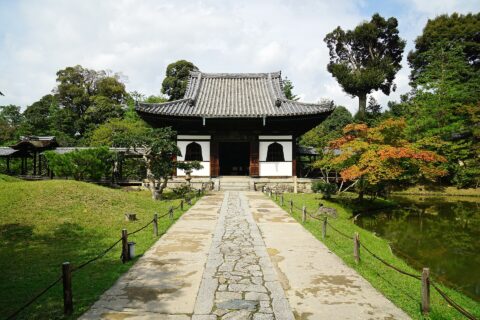 高台寺。所在地は京都府京都市東山区。
