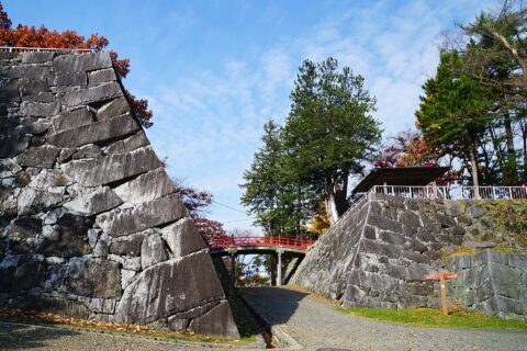 盛岡城。所在地は岩手県盛岡市。