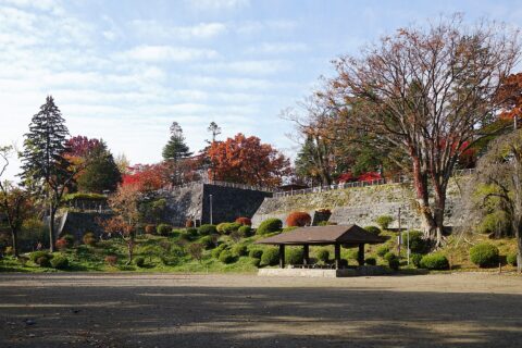 盛岡城。所在地は岩手県盛岡市。