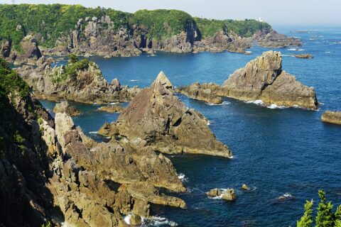 ​海金剛。所在地は和歌山県串本町。