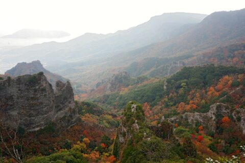 寒霞渓。 所在地は香川県小豆島町
