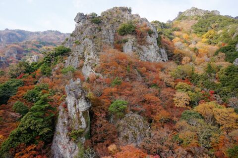 Kankakei in Shodoshima, Kagawa Prefecture, Japan