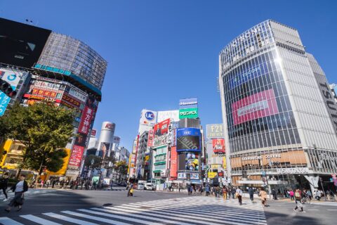 渋谷スクランブル交差点