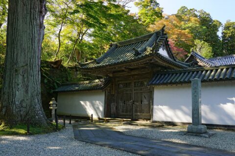 瑞巌寺にて。 所在地は宮城県松島町。