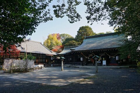 水無瀬神宮。所在地は大阪府島本町。
