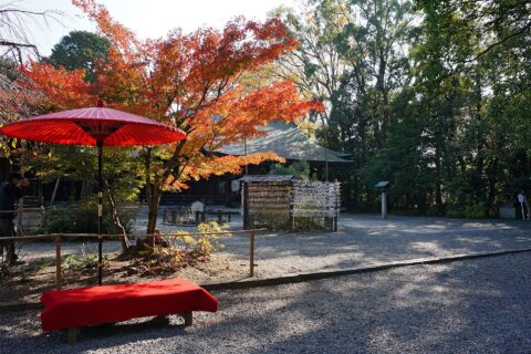 Minase Shrine in Shimamoto, Osaka prefecture, Japan