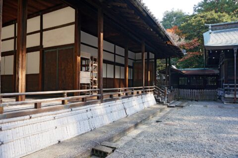 Minase Shrine in Shimamoto, Osaka prefecture, Japan
