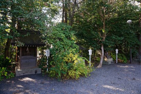 Minase Shrine in Shimamoto, Osaka prefecture, Japan