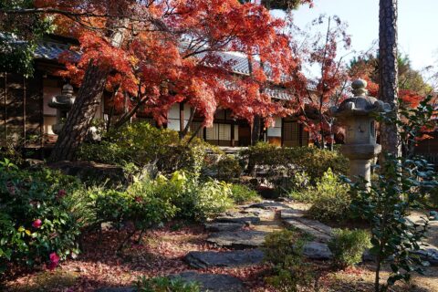 新渓園。 所在地は岡山県倉敷市。