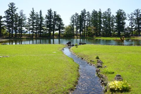 毛越寺。所在地は岩手県平泉町。