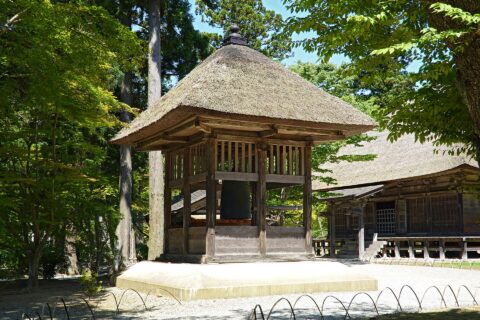 毛越寺。所在地は岩手県平泉町。