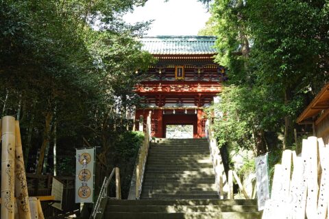 久能山東照宮。 所在地は静岡県静岡市。