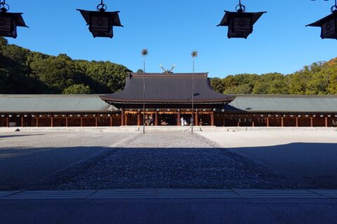 橿原神宮。所在地は奈良県橿原市。