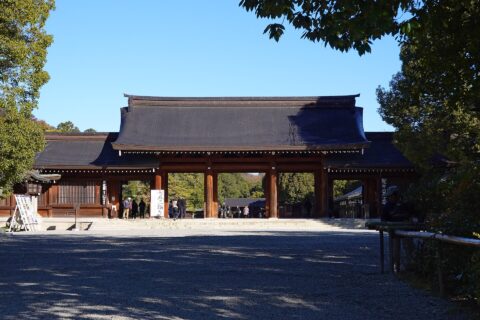 橿原神宮。所在地は奈良県橿原市。