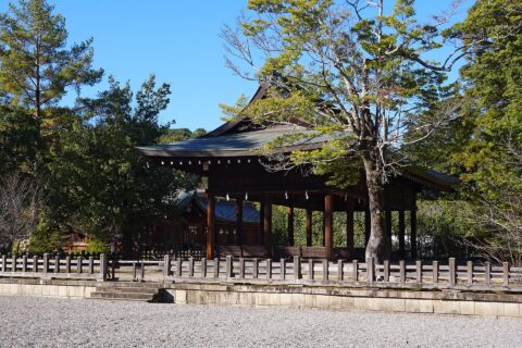 橿原神宮。所在地は奈良県橿原市。