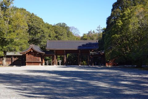 橿原神宮。所在地は奈良県橿原市。