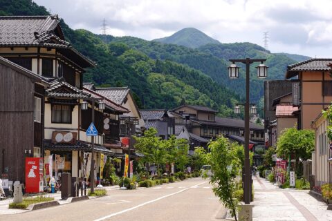 Yamanaka Onsen: At Yamanaka Onsen in Kaga, Ishikawa prefecture , Japan