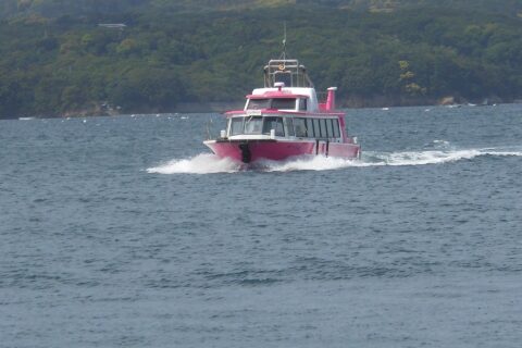 This is a boat, which is in service in Ago bay, Shima, Mie, Japan.