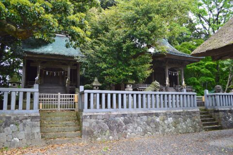 ​天津神社 (糸魚川市) 本殿・境内奴奈川神社