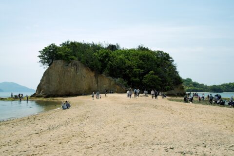 The Angel_Road of Shōdo Island, Tonosho, Kagawa prefecture, Japan