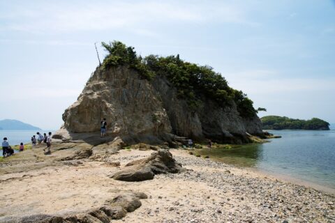 The Angel_Road of Shōdo Island, Tonosho, Kagawa prefecture, Japan