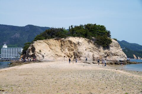The Angel Road of Shōdo Island, Tonosho, Kagawa prefecture, Japan