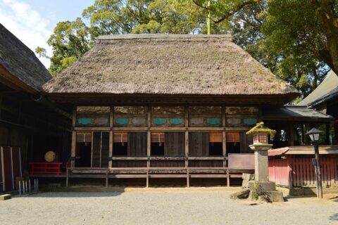 青井阿蘇神社 幣殿