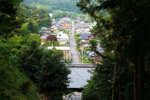 巌殿山正法寺 参道 （埼玉県東松山市）