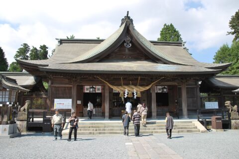 阿蘇神社 拝殿