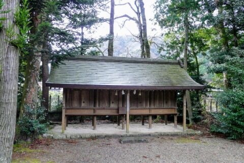 島根県出雲市にある須佐神社。境内社 西末社。