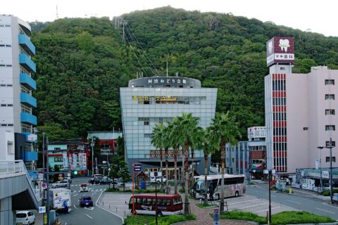 Awa Dance Memorial Hall in Tokushima, Tokushima prefecture, Japan