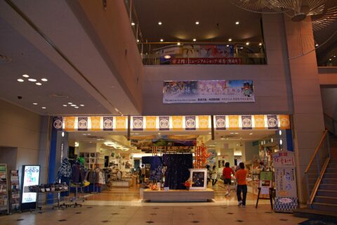 Awa Dance Memorial Hall in Tokushima, Tokushima prefecture, Japan