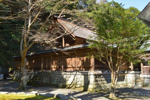 ​安房神社 本殿