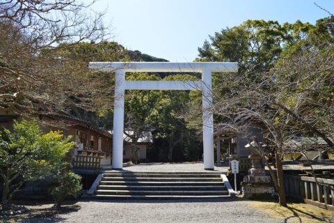 安房神社 二の鳥居