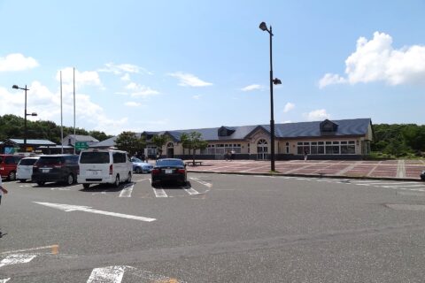 磐越自動車道 磐梯山サービスエリア（上り線）。
