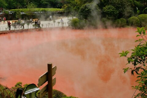 血の池地獄（別府地獄めぐり）, 大分県別府市